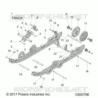 SUSPENSION ARRIERE AND TRACK