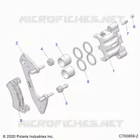 FREIN AVANT CALIPER