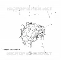 SYSTÈME DE TRANSMISSION, FRONT GEARCASE MOUNTING