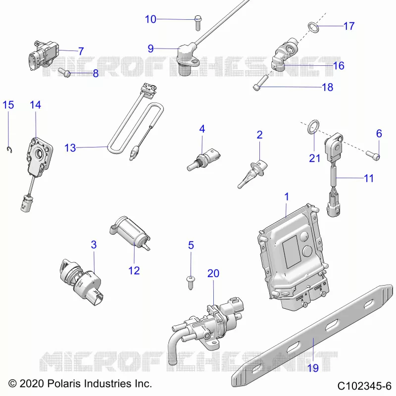 ELECTRICITE, SWITCHES, SENSORS, ECU AND CONTROL MODULES