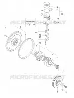MOTEUR, VILEBREQUIN AND PISTON