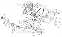 COUVERCLE D'EMBRAYAGE ASSEMBLY SWEDISH 4x4 400L S948140 (4926912691C011)
