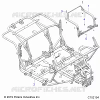 CHASSIS, MAIN CADRE