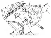 SUPPORT PONT Scrambler 400 W98BC38C (4947254725C001)