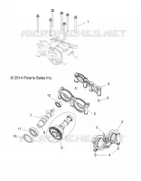 MOTEUR, CAMS AND BEARING HOUSING
