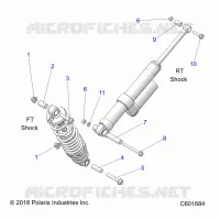 SUSPENSION, SUPPORT AMORTISSEUR , REAR SUSP.