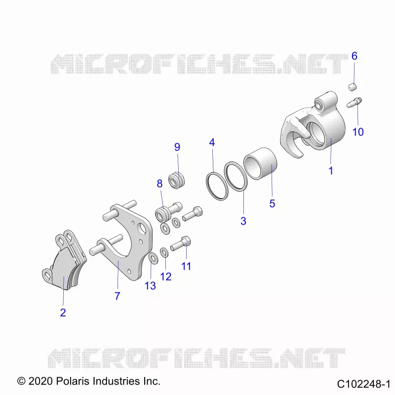 BRAKES, BRAKE ETRIER DE FREIN AVANT