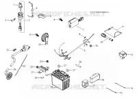 BOUTONS, HARNESS and PARTS