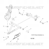 SUSPENSION, A-ARM AND SUPPORT MOUNTING