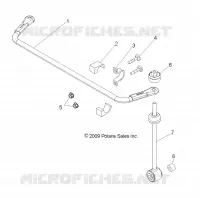 SUSPENSION ARRIERE STABILIZER BAR