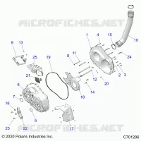 SYSTÃˆME DE TRANSMISSION, CLUTCH COVER AND DUCTING