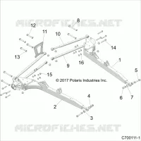 SUSPENSION ARRIERE CONTROL ARMS