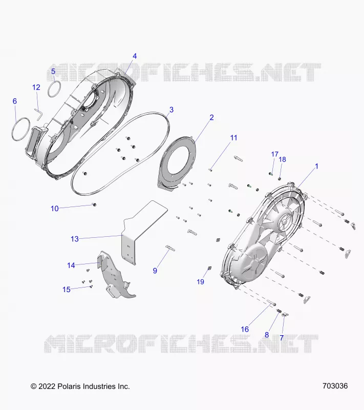 SYSTÃˆME DE TRANSMISSION, CLUTCH COVER, INNER/OUTER