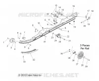 SUSPENSION, FIXATION RAIL, CDN, INTL