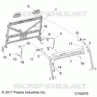 CHASSIS, CAB CADRE