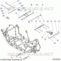 CHASSIS, MAIN CADRE