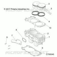 CYLINDRE AND PISTON