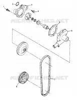 POMPE A EAU 500 0972764, EUROPEAN 500 E972764, 500 SKS 0972564, EUROPEAN 500 (4938393839D002)