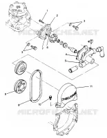 POMPE A EAU Storm 0965782, Storm SKS 0965582,  Euro Storm E965782, Euro Stor (4931593159D003)