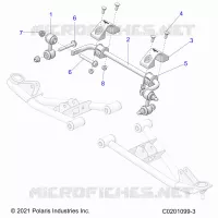 SUSPENSION, FRONT BARRE STABILISATRICE