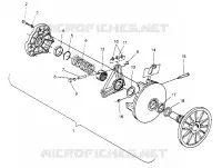 EMBRAYAGE DE TRANSMISSION ASSEMBLY 500 CARB 0952764 (4929192919B013)