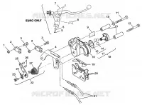 FREIN WIDETRAK LX 0982065 and EUROPEAN WIDETRAK LX E982065 (4943884388B008)
