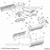 ENGINE, ECHAPPEMENT
