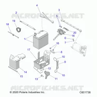 ELECTRICITE, BATTERY BOX  ASM.