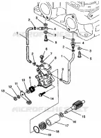 POMPE A HUILE 500 EFI 0942774 and  EFI SKS 0942574 (49274127410039)