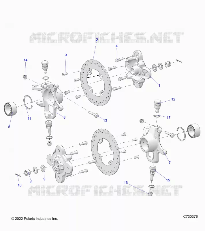 SUSPENSION AVANT HUB