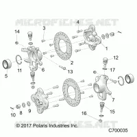 SUSPENSION AVANT HUB