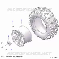 ROUES, REAR