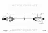 SYSTÃˆME DE TRANSMISSION, FRONT HALF SHAFT