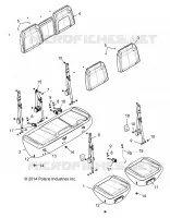 SIEGE, REAR BENCH