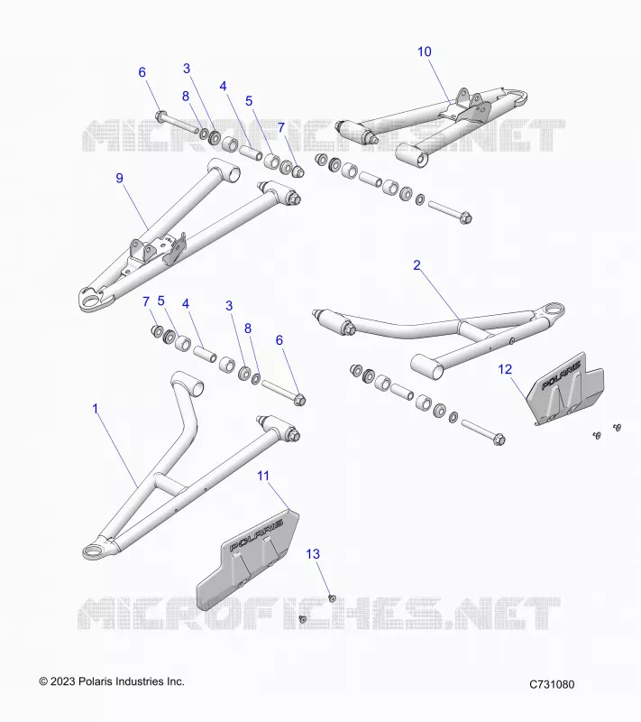SUSPENSION AVANT CONTROL ARMS