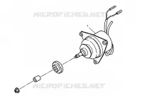 MOTEUR DE VENTILATEUR 2X4 400L W957540 (4930093009D010)