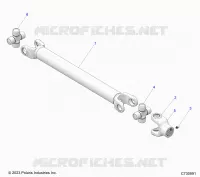 SYSTÃˆME DE TRANSMISSION, REAR PROP SHAFT