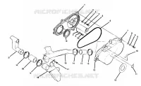 COUVERCLE D'EMBRAYAGE ASSEMBLY Trail Boss