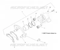FREIN ARRIERE CALIPER