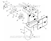 SYSTÈME DE REFROIDISSEMENT 6x6 400L W948740 (4926802680A010)
