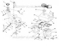 RESERVOIR D'HUILE / BOITE A AIR Storm 0965782, Storm SKS 0965582, Euro Storm E9 (4931593159C013)