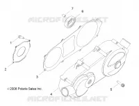 CARTERS MOTEUR COVER, LH