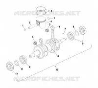 PISTON ET VILEBREQUIN