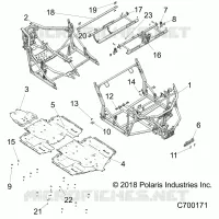 CHASSIS, CHASSIS AND SKID PLATES