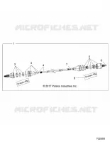 SYSTEME DE TRANSMISSION, FRONT HALF SHAFT