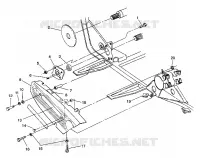 COUVERCLE DE CHAINEE ASSEMBLY 4X4 350L S938139 (4924342434029A)