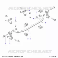 BARRE STABILISATRICE, FRONT