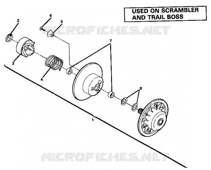 EMBRAYAGE DE TRANSMISSION ASSEMBLY. (4911701170036A)