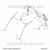 CHASSIS, CAB CADRE