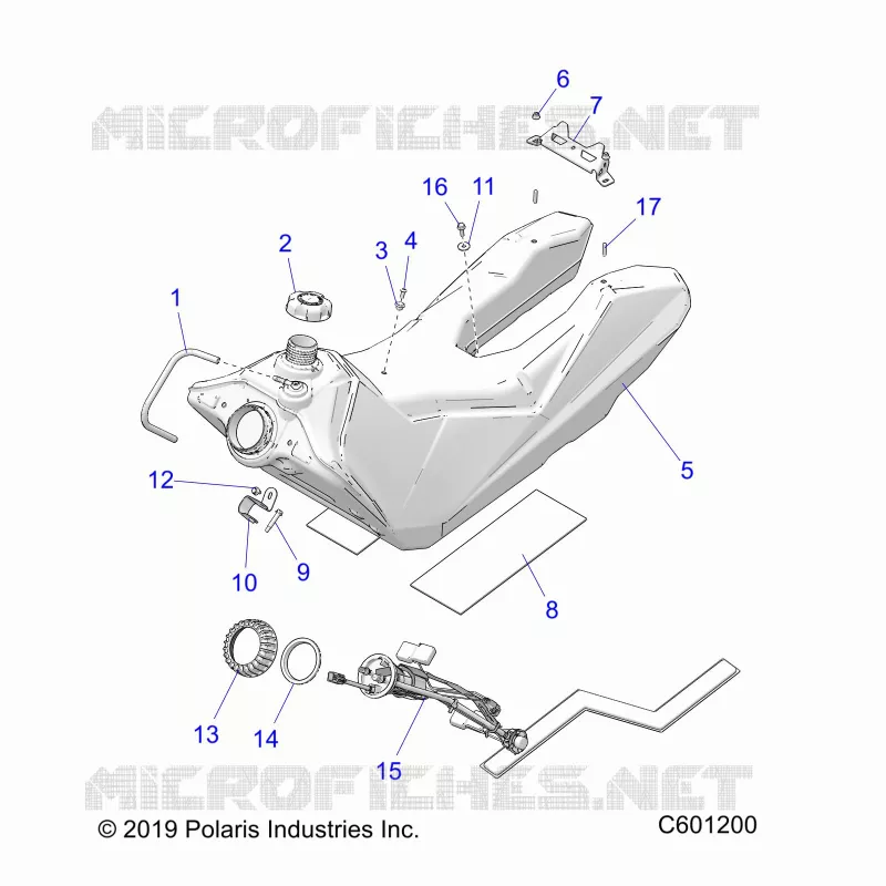 SYSTÃˆME D'ALIMENTATION, FUEL TANK ASM.